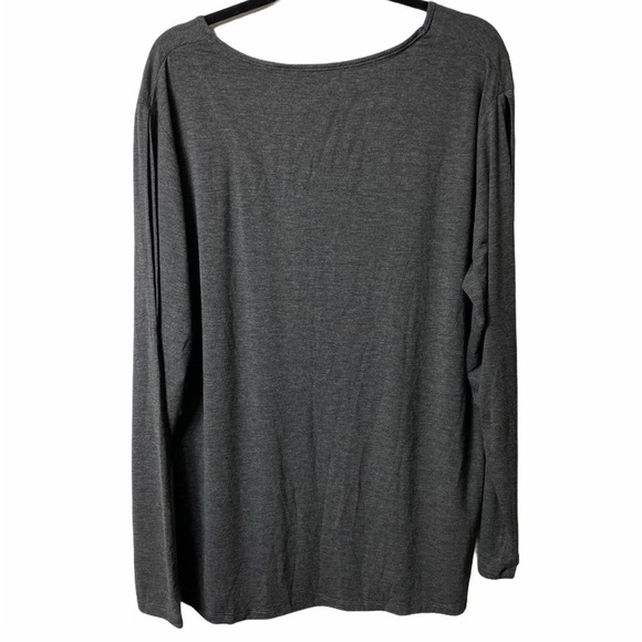 Daisy Fuentes Grey Long Sleeve Women 2X Bl… - Picture 2 of 5